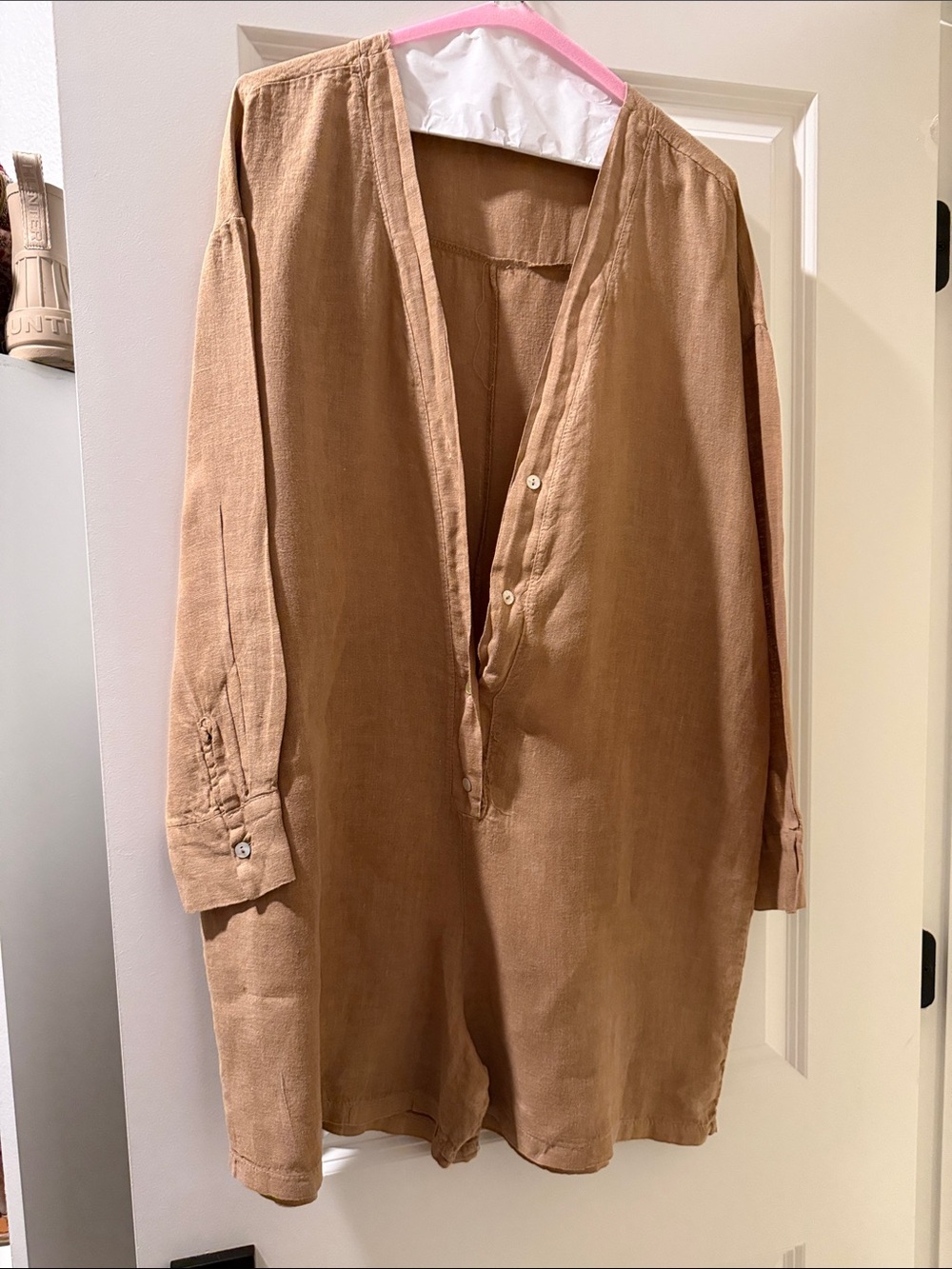 beachwood baby 💯 Italian Linen Romper